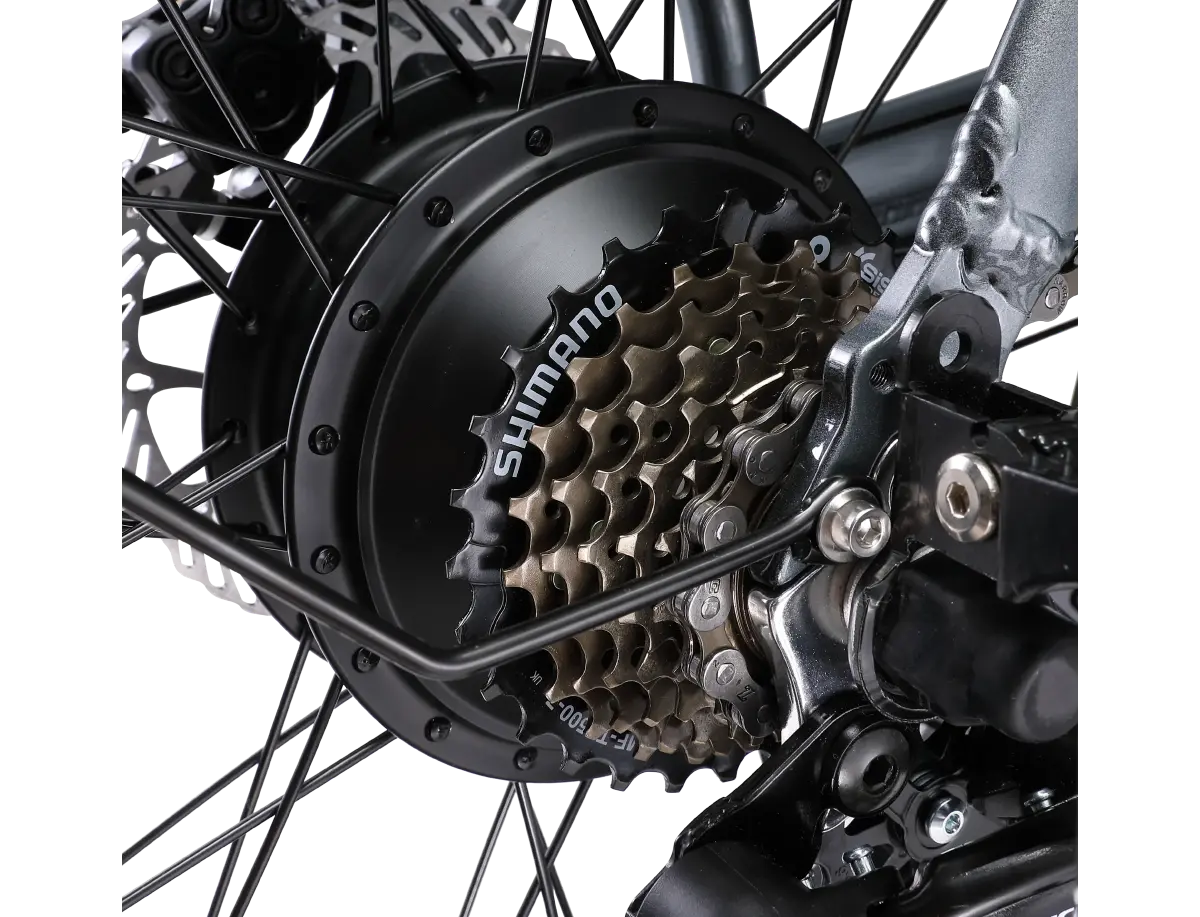 Motor electric și transmisie Shimano APE RYDER A10 Motor electric și transmisie Shimano cu 7 viteze la bicicleta electrică APE RYDER A10