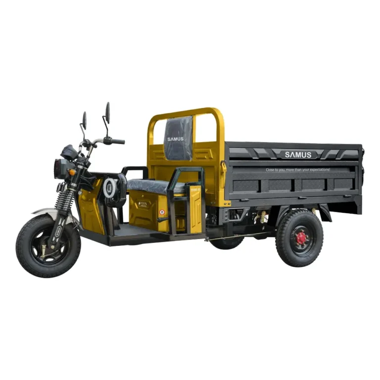 Triciclu electric cargo Samus Texas cu benă basculabilă