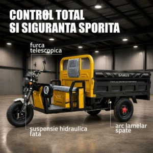 Suspensie hidraulică triciclu electric Samus Texas