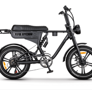 Bicicleta electrica ApeRyder DC20, viteza 25km/h, autonomie 60km, baterie 48V/13 Ah, adulti, roti 20", display LCD