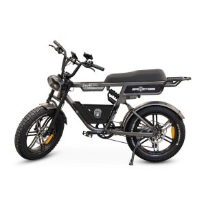 Bicicleta electrica APE RYDER JAMBO PRO ANTRACITE GRAY, motor 250W, baterie 48V/13Ah, viteza 25 km/h, autonomie 50 km, adulti, roti 20", display LCD