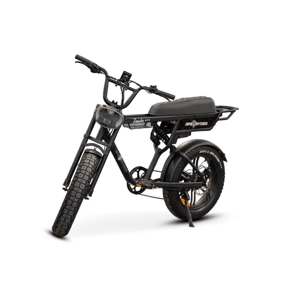 JAMBO-PRO-MATT-BLACK-1 Ape Ryder Jambo Pro,Ape Ryder Jambo Pro Special Edition,Ape Ryder Romania,Ape Ryder Jambo Pro pret,Specificatii Ape Ryder Jambo Pro,Fatbike Ape Ryder Jambo Pro,Bicicleta electrica frane hidraulice,Fatbike electric baterie 13Ah,Bicicleta electrica motor 250W high-torque,E-bike roti late 20x4.0,Bicicleta electrica Shimano 7 viteze