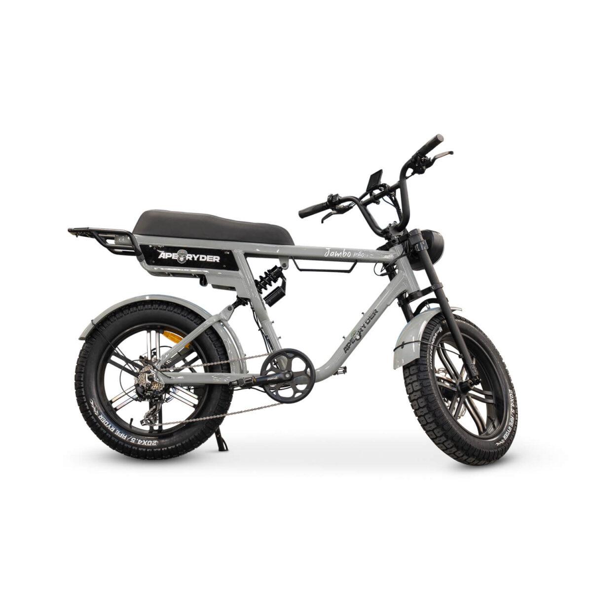 JAMBRO-PRO-NARDO-GRAY-6 Ape Ryder Jambo Pro,Ape Ryder Jambo Pro Special Edition,Ape Ryder Romania,Ape Ryder Jambo Pro Anthracite Grey,Ape Ryder Jambo Pro pret,Specificatii Ape Ryder Jambo Pro,Fatbike Ape Ryder Jambo Pro,Bicicleta electrica frane hidraulice,Fatbike electric baterie 13Ah,Bicicleta electrica autonomie 70 km,Bicicleta electrica motor 250W high-torque,E-bike roti late 20x4.0,Bicicleta electrica Shimano 7 viteze,Fatbike electric suspensie reglabila,aterie 48V 13Ah bicicleta electrica,Bicicleta electrica stil moto,Fatbike electric premium,Bicicleta electrica Anthracite Grey (Gri Antracit),E-bike all-terrain Romania