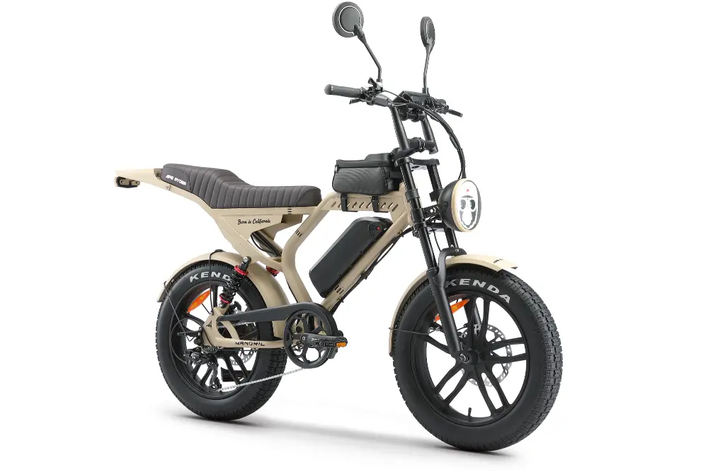 APE RYDER MANDRILL Beige – bicicletă electrică FAT Bike 250W APE RYDER MANDRILL Beige – bicicletă electrică FAT Bike 250W