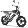 Bicicletă electrică APE RYDER GENON ULTRA, motor 250W, baterie 48V/15Ah, autonomie până la 60 km, schimbător Shimano TX70 cu 7 viteze, roți de 20 inch și display LCD.