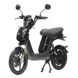 Scuter electric Samus Chicago negru vedere 3/4