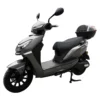 Scuter electric Samus Torino 2500W argintiu, autonomie până la 100 km, vedere față-stânga