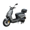 Scuter electric SAMUS Modena 25 gri 1200W autonomie 85 km vedere față laterală
