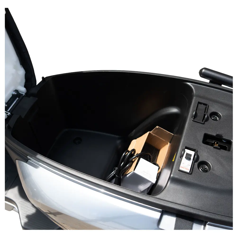 Compartiment depozitare SAMUS Modena 25 Gri Compartiment depozitare scuter electric SAMUS Modena 25 gri