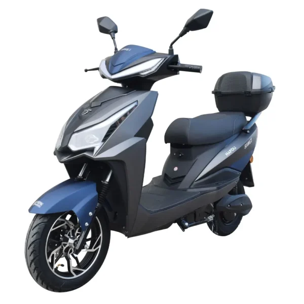 Scuter electric Samus Napoli Argintiu Închis vedere 3/4