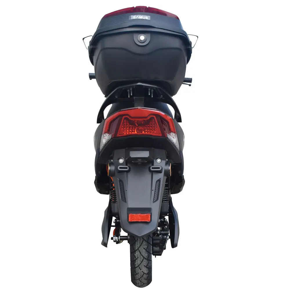 Scuter Electric Samus Napoli Argintiu Închis - Spate Detaliu Detaliu stop spate scuter electric Samus Napoli Argintiu Închis