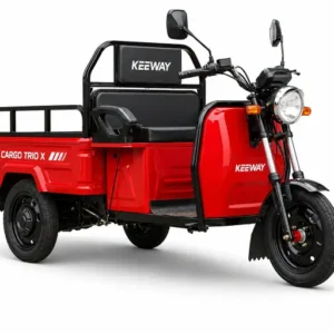 Triciclu electric KEEWAY CARGO TRIO X roșu, motor 1800W, 72V 20Ah