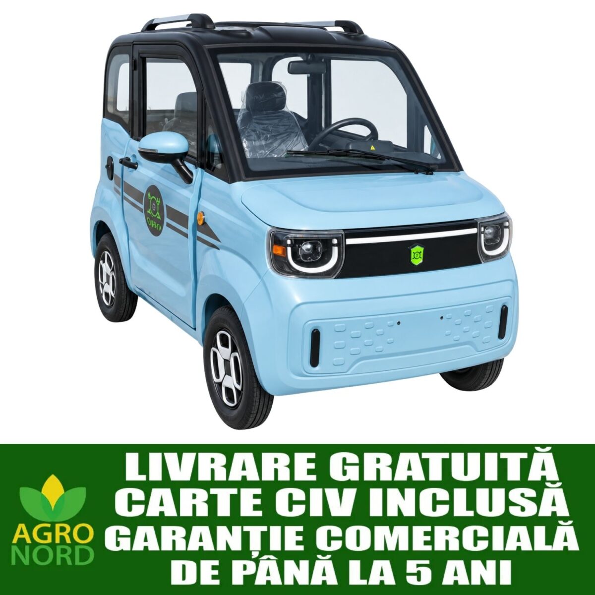 Masina electrica (cvadriciclu electric L6e-BP) HAIBAO OCM-HB15W01A BLUE Masina electrica (cvadriciclu electric L6e-BP) HAIBAO OCM-HB15W01A BLUE