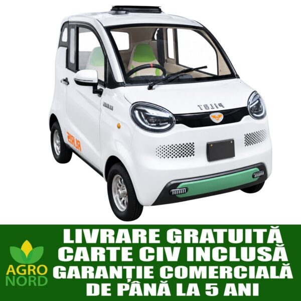 Masina electrica (cvadriciclu electric L6e-BP) RURIS PILOT GT500 WHITE