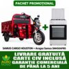 Pachet promoțional – Triciclu electric cargo Samus Houston + Aragaz Samus SM450APBS