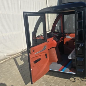 Triciclu electric, tricicleta cu cabină 3PLUSMOTO XF2200DZH, 3+KH06 BLACK, motor 2000 W, acumulator 72V/58Ah, viteza maxima 25 km/h, autonomie 59 km, afisaj LCD, 1 loc, negru