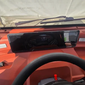 Triciclu electric, tricicleta cu cabină 3PLUSMOTO XF2200DZH, 3+KH06 BLACK, motor 2000 W, acumulator 72V/58Ah, viteza maxima 25 km/h, autonomie 59 km, afisaj LCD, 1 loc, negru