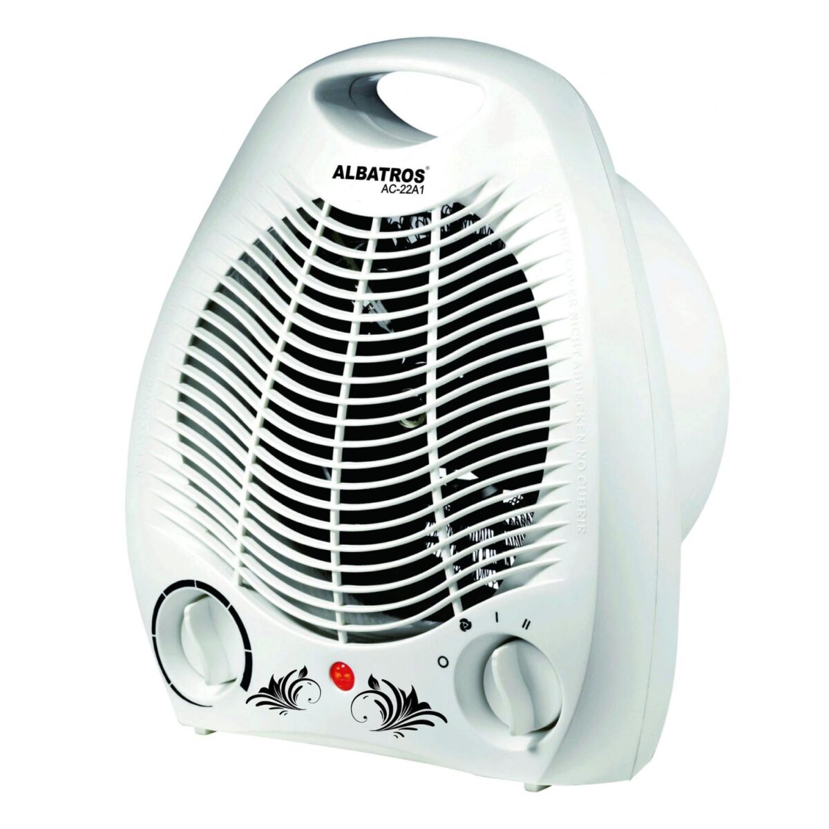 Aeroterma aer cald / rece, electrica, ALBATROS AC-22A1, 2 trepte, 2 kW, termostat, protectie supraincalzire, 217 x 131 x 265 mm, 230 V Aeroterma aer cald / rece, electrica, ALBATROS AC-22A1, 2 trepte, 2 kW, termostat, protectie supraincalzire, 217 x 131 x 265 mm, 230 V