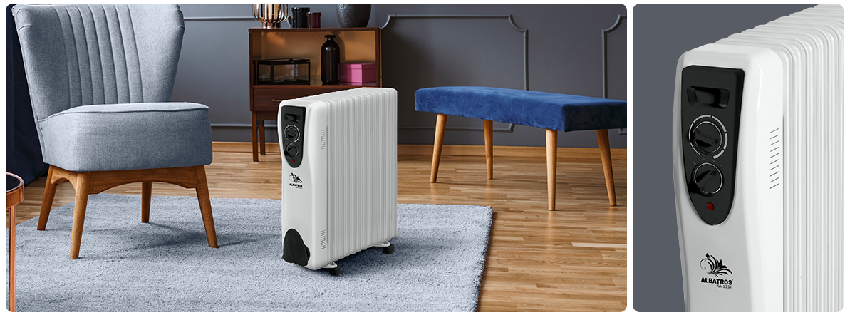 Calorifer electric cu ulei ALBATROS RA-13ST
