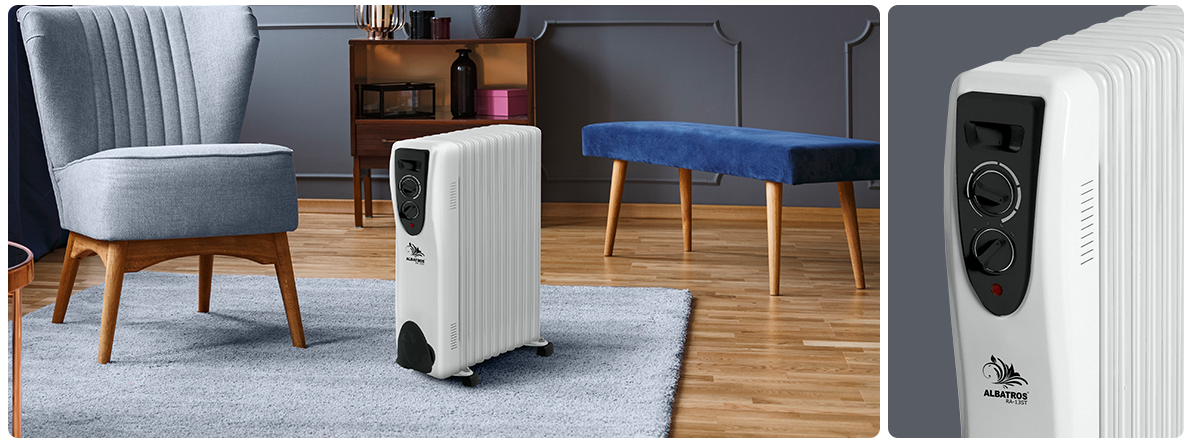 Calorifer electric cu ulei ALBATROS RA-11ST