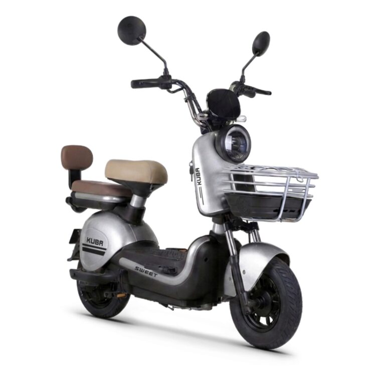 Scuter electric KUBA SWEET, motor 350W, baterie 12Ah/48V, viteza 25 Km/oră, autonomie 50Km, gri